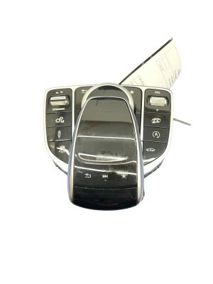 2015-2021 Mercedes-Benz C280 Center Console Audio Media Multi-Function Control Switch Knob Assembly - Front (Used OEM)