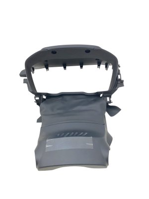 2019-2025 Subaru Forester Gray Speedometer Bezel Trim with Steering Column Upper Cover - Front (Used OEM)