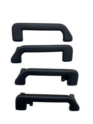 2011-2018 Porsche Cayenne Black Front and Rear Interior Grab Handle Bar Set (Used OEM)