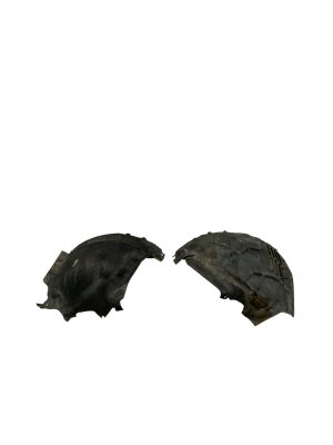 2020-2025 Audi Q7 Forward and Rearward Inner Fender Liner Set - Front, Left (Driver) (Used OEM)