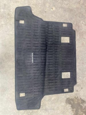 2010-2024 Toyota 4Runner Black Trunk Cargo Floor Carpet Liner (Used OEM)