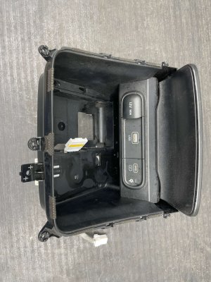 2023-2025 Kia Telluride Center Console Storage Compartment with USB and Type-C Ports - Front (Used OEM)