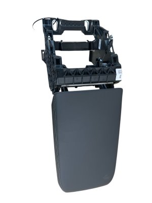 2018-2025 Audi S5 Black Center Console Armrest Storage Cover - Front (Used OEM)