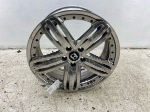 2011-2018 Bentley Continental Chrome 21x9 5 Triple-Spoke Chrome Aluminum Wheel (Used OEM)