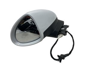 2015-2018 Porsche Cayenne White Power Folding Door/Side View Mirror - Front, Left (Driver) (Used OEM)