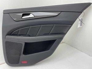 2012-2018 Mercedes-Benz CLS550 Black Door Interior Trim Panel - Rear, Right (Passenger) (Used OEM)