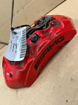 2014-2018 Mercedes-Benz CLS63 AMG Red AMG Disc Brake Caliper - Front, Left (Driver) (Used OEM)