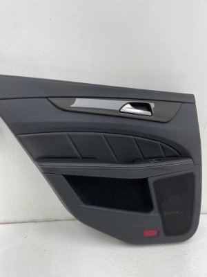 2012-2018 Mercedes-Benz CLS550 Black Door Interior Trim Panel - Rear, Left (Driver) (Used OEM)