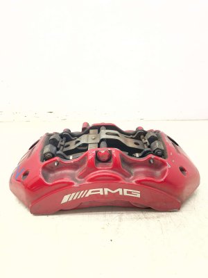 2014-2018 Mercedes-Benz CLS63 AMG Red Brembo Disc Brake Caliper - Front, Left (Driver) (Used OEM)