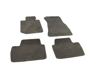 2023-2026 BMW M2 Black Front and Rear Carpet Floor Mat Set (Used OEM)