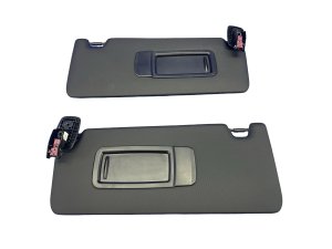 2021-2026 BMW M4 Black Sun Visor Set - Right (Passenger) (Used OEM)