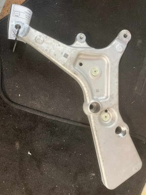 2024-2026 BMW M5 Subframe Cradle Sliding Wedge Bracket - Front (Used OEM)