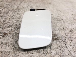 2014-2018 BMW X5 White Bumper Tow Hook Eye Cover - Rear (Used OEM)
