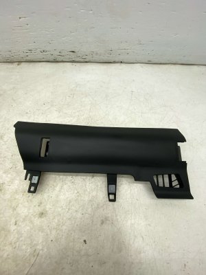  Tesla Model 3 Black Lower Knee Air Bag with Trim Panel - Front (Used OEM)