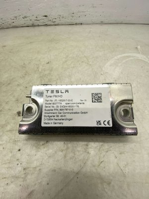  Tesla Model 3 FM HD Radio Audio Stereo Tuner Control Module (Used OEM)