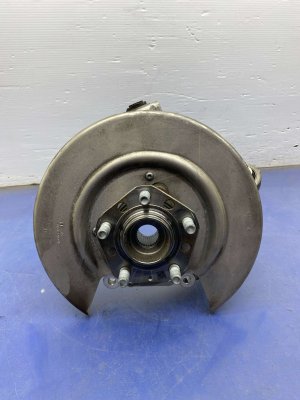  Tesla Model 3 Spindle Knuckle Hub Assembly - Rear, Right (Passenger) (Used OEM)