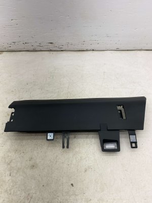  Tesla Model 3 Black Lower Knee Air Bag with Trim Panel - Front (Used OEM)