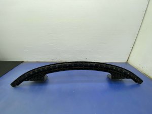  Tesla Model 3 Black Bumper Reinforcement Bar Ankle Catcher - Front (Used OEM)