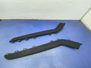  Tesla Model 3 Black Center Console Trim Panel Set - Front (Used OEM)