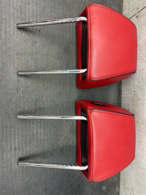 2022-2026 Acura MDX Red Front Seat Headrest Set (Used OEM)