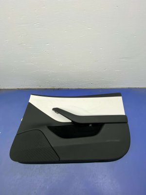 2024-2026 Tesla 3 White Door Interior Trim Panel - Front, Right (Passenger) (Used OEM)