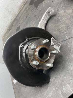  Tesla Model 3 Steering Knuckle and Wheel Hub Assembly - Front, Left (Driver) (Used OEM)