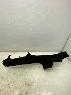  Tesla Model 3 Black Lower B-Pillar Exterior Trim Panel - Front (Used OEM)