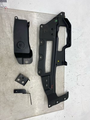 2013-2019 Bentley Flying Spur Plenum Chamber Cover Panel Bracket (Used OEM)