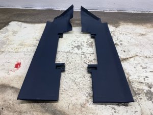 2011-2018 Bentley Continental Blue Seat Backrest Exterior Trim Panel Set - Rear (Used OEM)