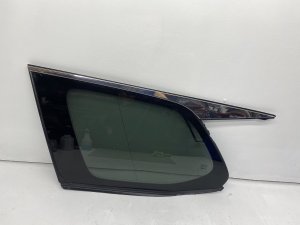 2024-2025 Toyota Grand Highlander Chrome Quarter Glass with Chrome Trim - Rear, Left (Driver) (Used OEM)