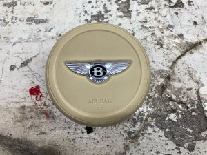 2014-2019 Bentley Flying Spur Beige Steering Wheel Air Bag - Front (Used OEM)