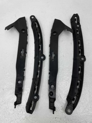 2017-2025 Porsche 718 Boxster Side Skirt and Mounting Bracket Set (Used OEM)