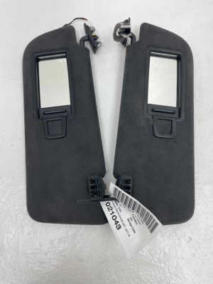 2019-2023 Audi A8 Alcantara Sun Visor Set - Right (Passenger) (Used OEM)