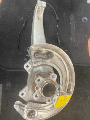 2024-2025 BMW 530i Steering Knuckle with Wheel Hub - Front, Right (Passenger) (Used OEM)