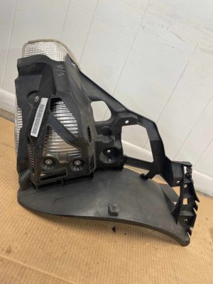 2017-2025 Porsche 718 Boxster Bumper Heat Shield Support Bracket - Rear (Used OEM)