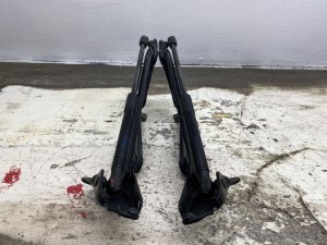2013-2019 Bentley Flying Spur Trunk Deck Lid Hinge with Support Shock Set - Rear, Right (Passenger) (Used OEM)