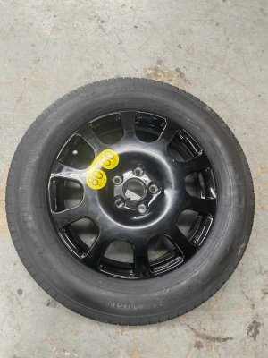 2025-2026 Volkswagen Tiguan 17x4 Emergency Spare Wheel and Temporary Tire (Used OEM)