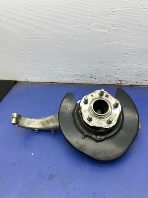  Tesla Model y Steering Knuckle Spindle Hub Assembly - Front, Left (Driver) (Used OEM)