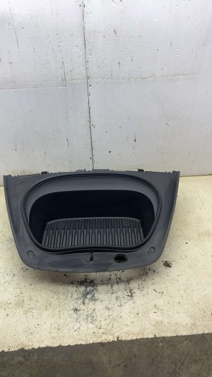  Tesla Model 3 Black Trunk Cargo Storage Compartment Box - Rear (Used OEM)
