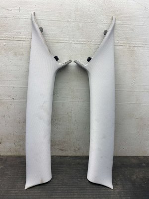  Tesla Model 3 Windshield A-Pillar Trim Panel Set - Front (Used OEM)