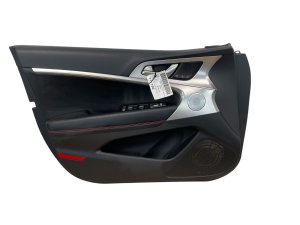 2022-2026 Genesis G70 Black Door Interior Trim Panel - Front, Left (Driver) (Used OEM)