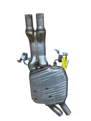 2019-2023 Audi A8 Center Exhaust Muffler and Pipe (Used OEM)