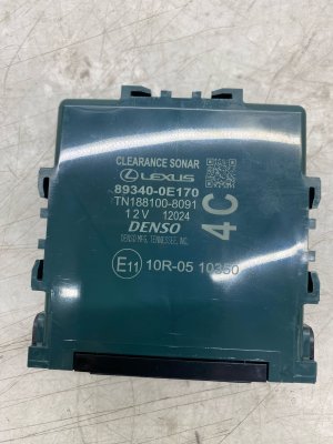 2024-2025 Lexus TX500h Clearance Sonar Control Module (Used OEM)