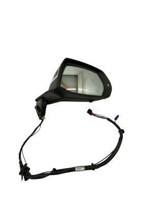 2020-2025 Audi Q7 White Power Folding Door/Side View Mirror with Surround View Camera - Front, Right (Passenger) (Used OEM)
