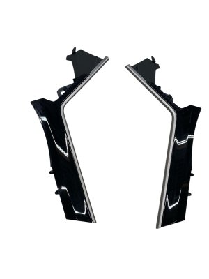 2021-2024 GMC Yukon XL Power Sliding Center Console Applique Molding Set (Used OEM)