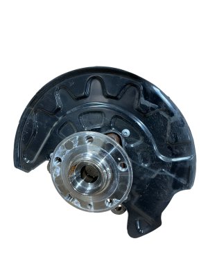 2020-2021 Volkswagen Golf Steering Knuckle with Wheel Bearing and Hub Assembly - Front, Left (Driver) (Used OEM)