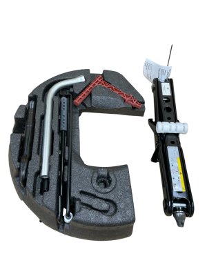 2018-2025 Audi A8 Spare Tire Jack and Tool Kit with Foam Organizer (Used OEM)