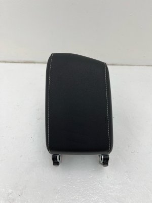 2022-2025 Volkswagen Taos Black Center Console Storage Lid and Folding Armrest (Used OEM)