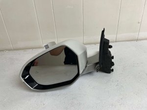 2024-2026 BMW 530i Alpine White Power Heated Blind Spot Camera Signal Door/Side View Mirror - Left (Driver) (Used OEM)
