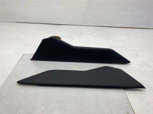2024-2025 Lexus TX500h Black Front Center Console Lower Trim Panel Set (Used OEM)